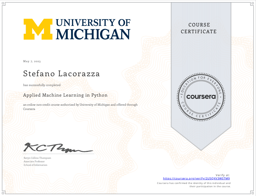 Certification Image