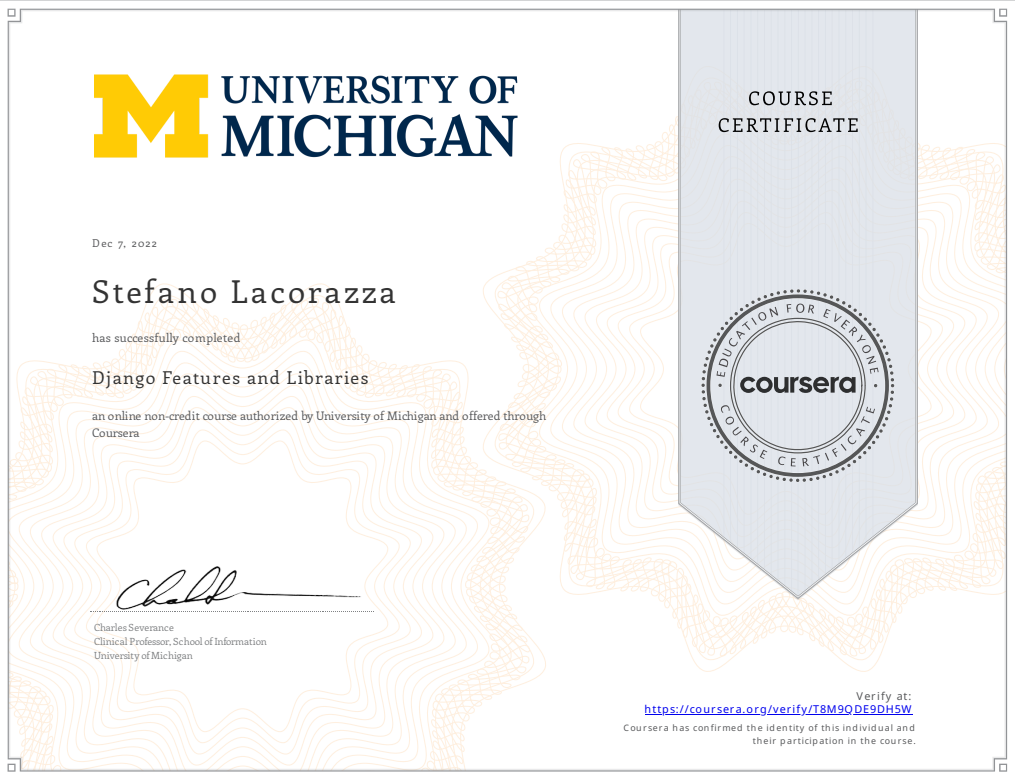 Certification Image